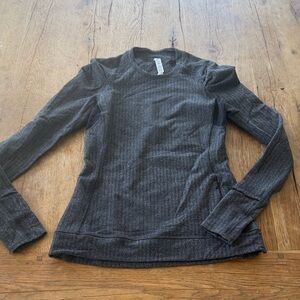 lululemon athletica Women's Crewneck Sweater - Charcoal Gray